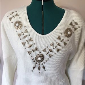 COVER CHARGE.....,White sweater